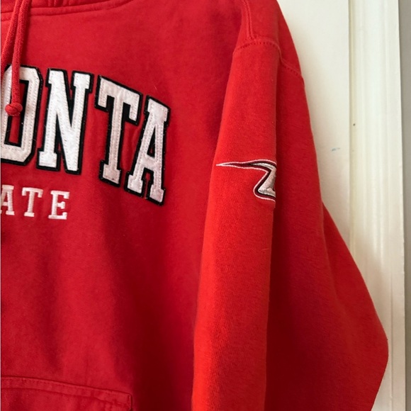 Red SUNY ONEONTA STATE Hoodie! EUC - Picture 2 of 5